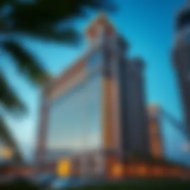 Architectural details of Al Habtoor's flagship projects