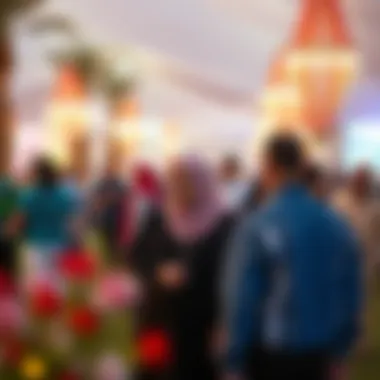 A glimpse of community events and gatherings that reflect the vibrant lifestyle in Al Khawaneej