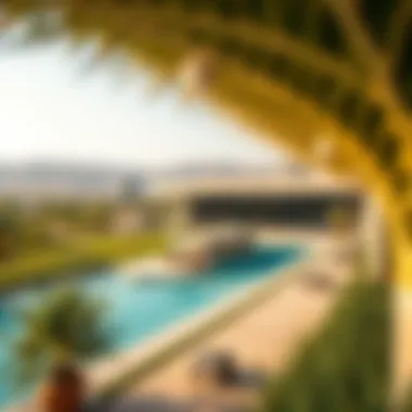 The surrounding landscape highlighting the impact on real estate dynamics