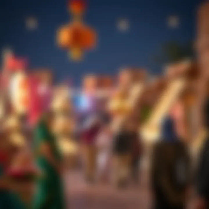 Cultural events in Al Quoz Village celebrating local heritage