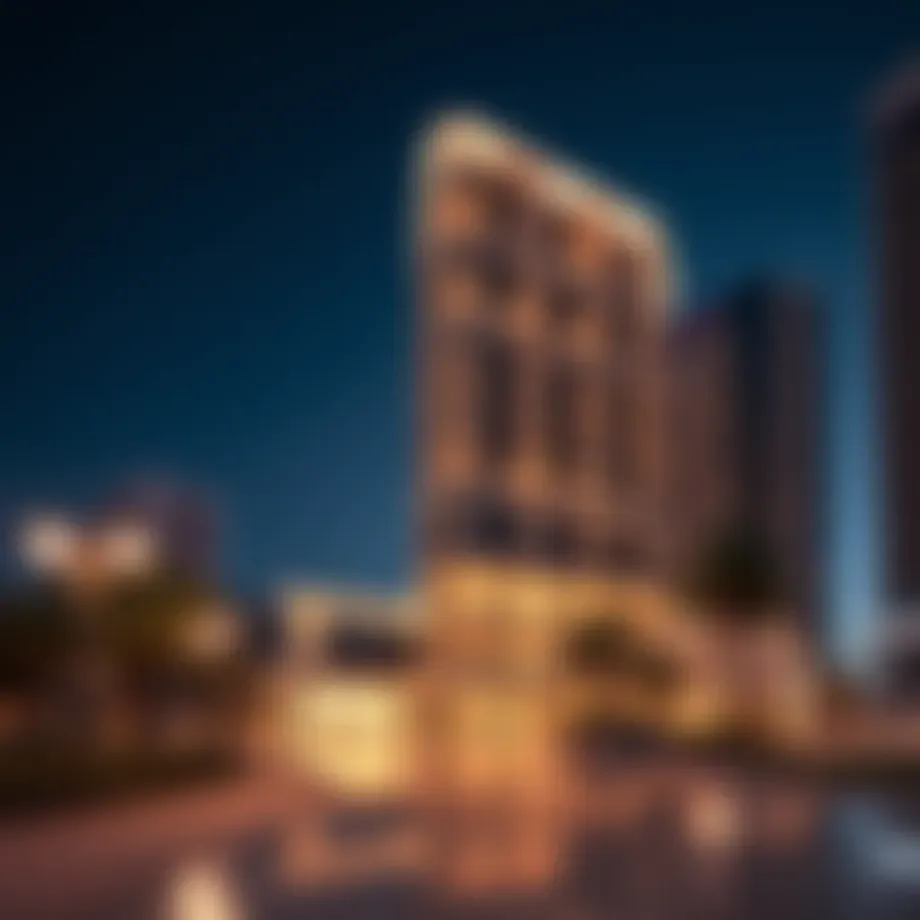 Architectural design of Al Salam Building showcasing modern aesthetics
