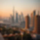 A stunning skyline view of Dubai featuring Alef Properties' architectural marvels