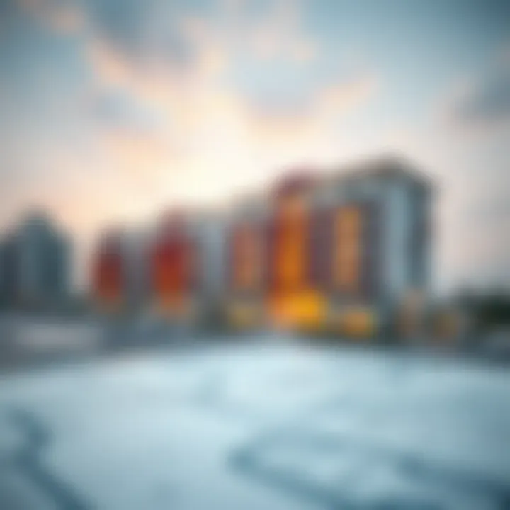 Blueprint of Future Luxury Developments A blueprint showcasing Alef Properties' upcoming luxury project