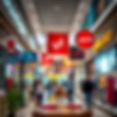 Diverse Retail Experience at العربي مول دبي Interior shopping area filled with various retail stores