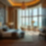 Luxurious suite at Atlantis Dubai showcasing opulence and comfort