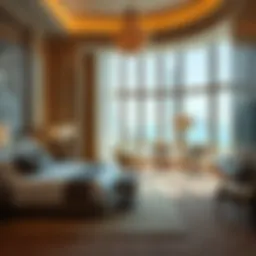 Luxurious suite at Atlantis Dubai showcasing opulence and comfort