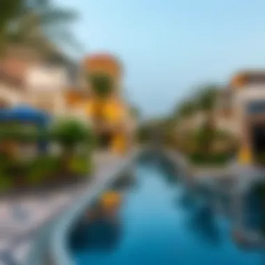 Community Lifestyle at Azizi Grand Lush surroundings of Azizi Grand showcasing community lifestyle