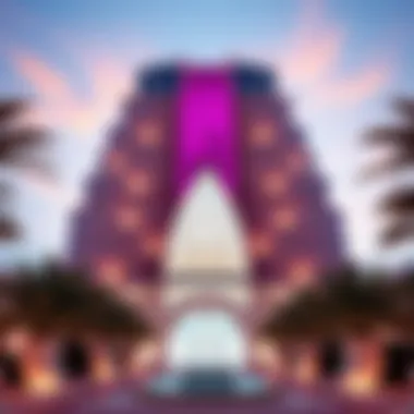 Stunning exterior view of Binghatti Venus showcasing its unique design