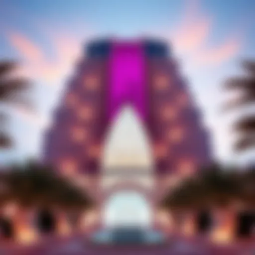 Stunning exterior view of Binghatti Venus showcasing its unique design