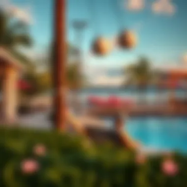 Scenic waterfront with recreational spaces at Blue Waters Bay