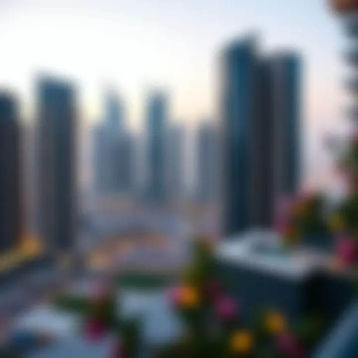 Luxury Apartments Overlooking Dubai Skyline Luxury apartments overlooking the Dubai skyline in Business Bay