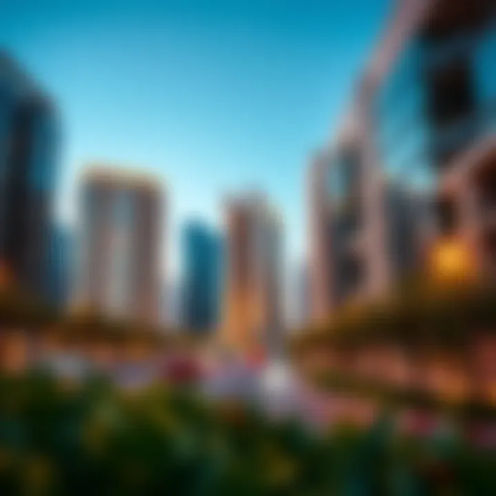 Modern Office Buildings in Business Bay Modern office buildings in Business Bay