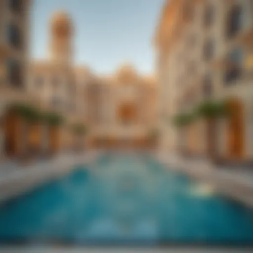 Elegant architecture of century properties in Dubai
