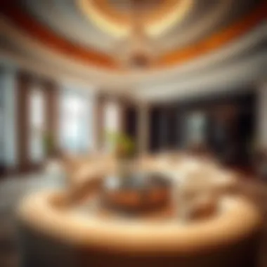 Luxurious interiors of a century property