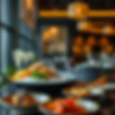 Diverse Culinary Offerings Culinary delight showcasing diverse cuisines