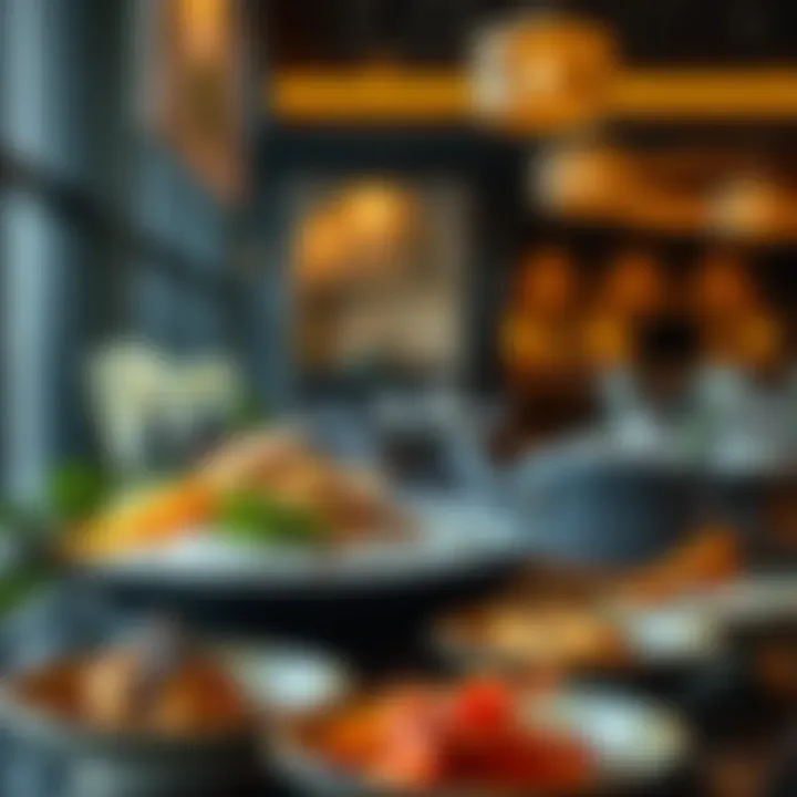 Diverse Culinary Offerings Culinary delight showcasing diverse cuisines