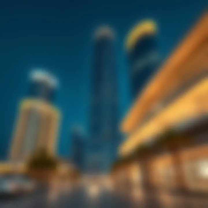 Modern Architecture of Damac Tower Modern architectural design of Damac Tower