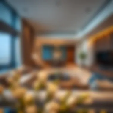 Stylish modern apartment interior in District 12