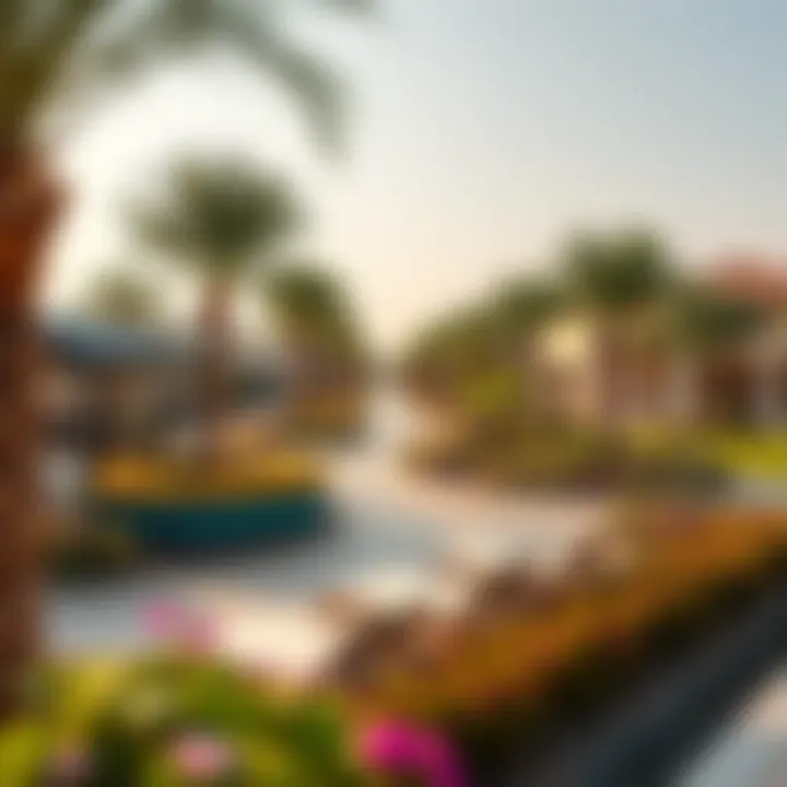 Sustainable Living in Dubai South Green spaces and parks in Dubai South promoting a sustainable lifestyle