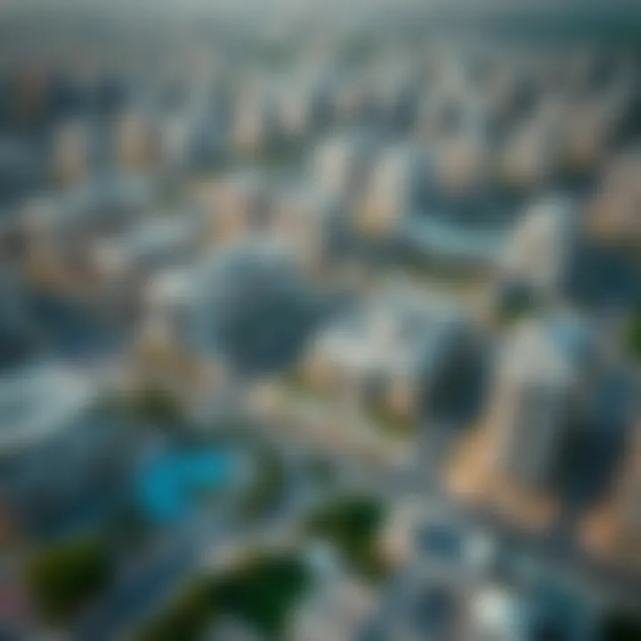 Strategic Location of Emaar Elora Aerial view showcasing the strategic location of Emaar Elora