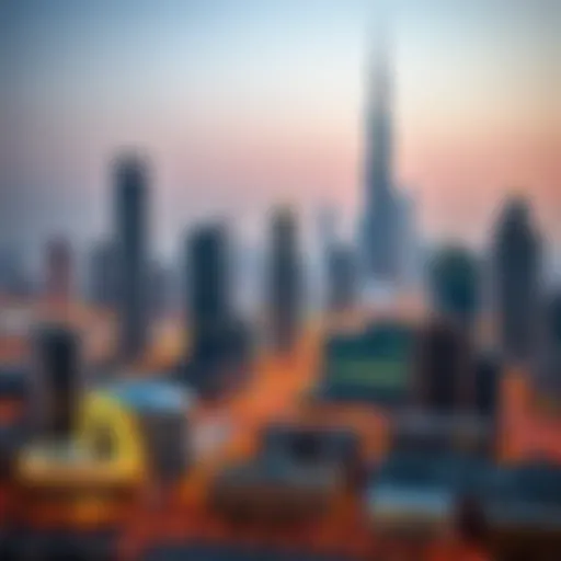Stunning skyline view of Downtown Dubai showcasing Emaar's latest projects
