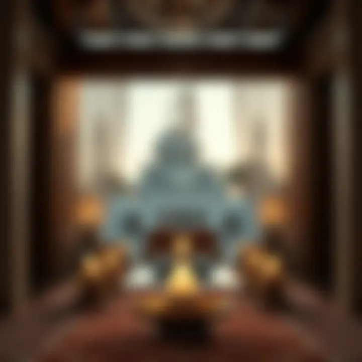 Wisdom and Values in Emirati Sayings A symbolic depiction of wisdom and values reflected in Emirati sayings