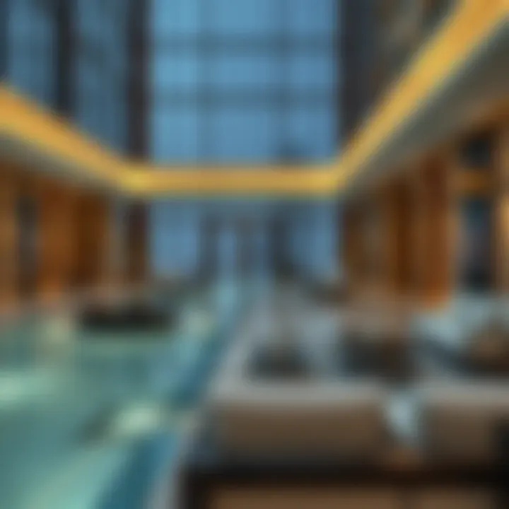 Luxurious Amenities at Etihad Plaza Luxurious amenities offered at Etihad Plaza