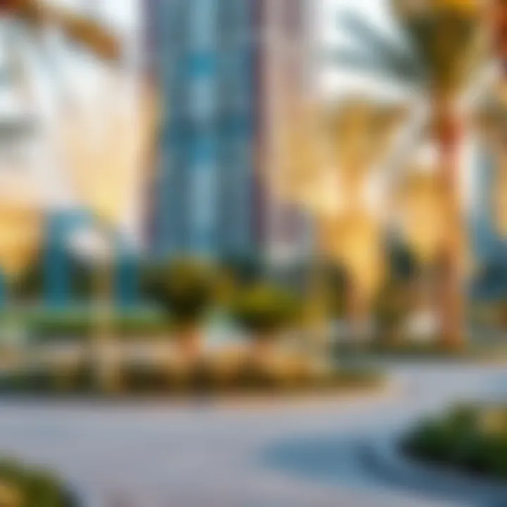 Community Park in JLT A vibrant community park in JLT, reflecting lifestyle and recreational opportunities
