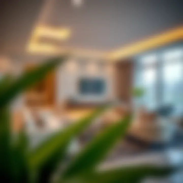 Luxurious Interior Design in Global Lake View Luxurious interiors of a property in Global Lake View highlighting modern design