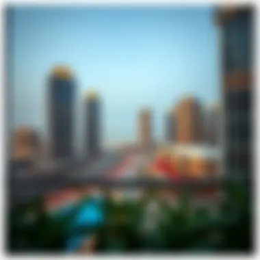 Panoramic View of Global Lake View A panoramic view of Global Lake View showcasing the architectural elegance of the towers