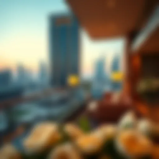 Luxurious Hotel Apartment in Dubai Luxurious hotel apartment view in Dubai