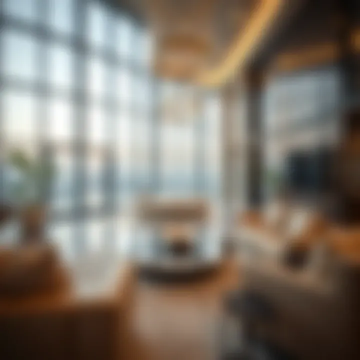 Modern Luxury Interior of International Tower Interior design elements of International Tower reflecting modern luxury