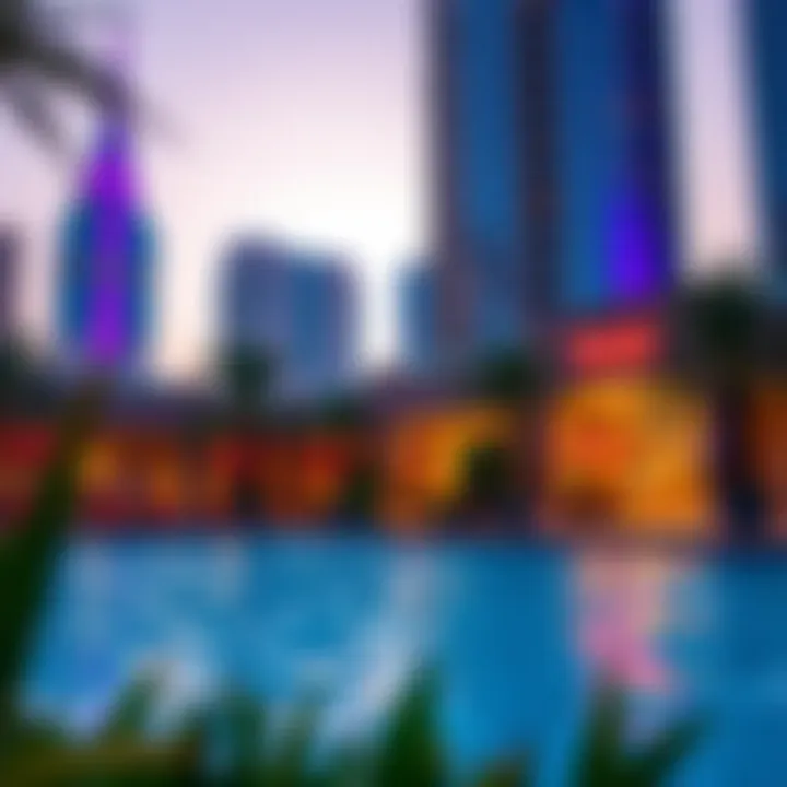 Lifestyle Amenities Near International Tower Vibrant lifestyle amenities surrounding the International Tower