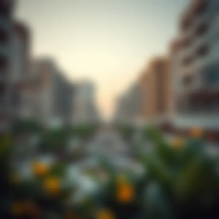 A vibrant Dubai community reflecting the evolving landscape of real estate