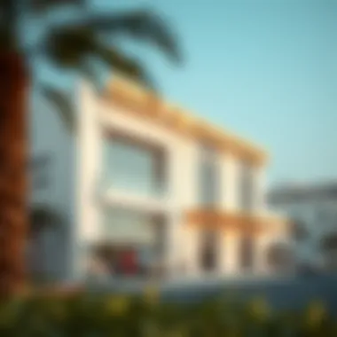 Exterior view of a modern Smart Police Station in Dubai