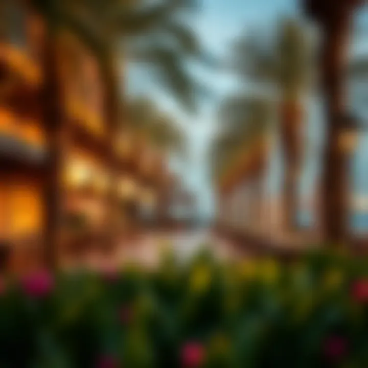 Vibrant lifestyle and leisure activities in Madinat