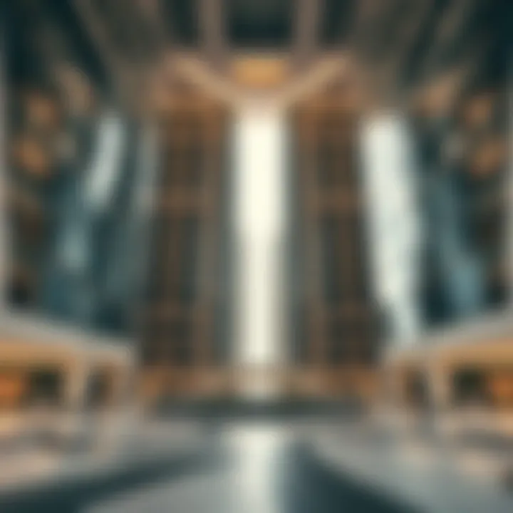 Architectural Marvel of مركز امر ابن بطوطة Modern architectural design of مركز امر ابن بطوطة