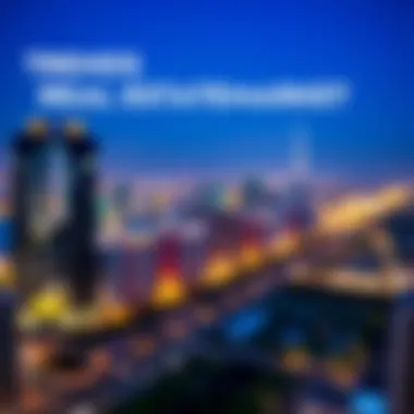 Trends in Dubai's Real Estate Market Infographic showcasing Dubai's real estate market trends