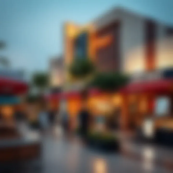 Local amenities and shopping areas in مركز الطوار القصيص illustrating lifestyle options