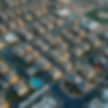 Aerial view of Mudon Views showcasing the community layout