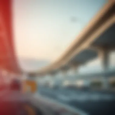 Modern infrastructure supporting business operations in Mussafah