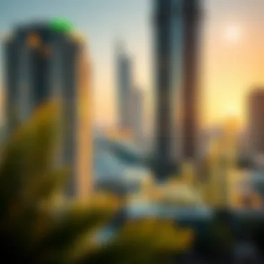 Graph illustrating investment growth potential in Dubai real estate market