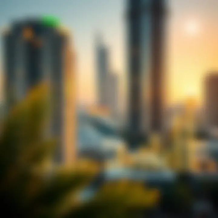 Graph illustrating investment growth potential in Dubai real estate market