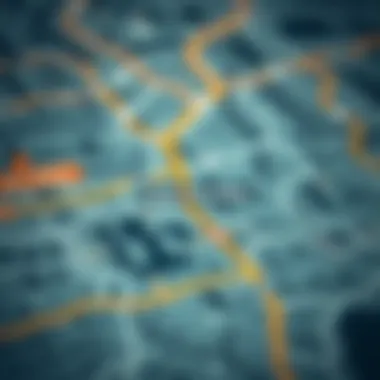 Accessibility Routes to Pan Emirates Map highlighting accessibility routes to Pan Emirates