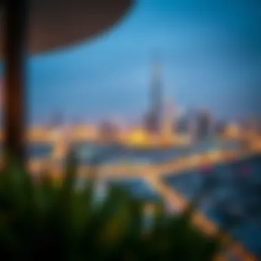 Panoramic View of Dubai Skyline from Paramount Residences