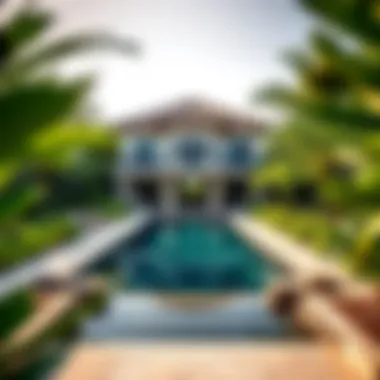 Exclusive Luxury Villa Oasis Luxurious villa with private pool surrounded by lush greenery