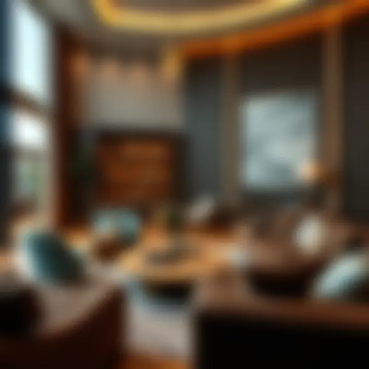 Stylish Living Room with Art of Living Furnishings Stylish living room featuring Art of Living furnishings