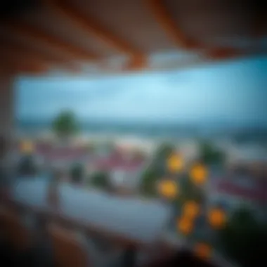 Scenic view of Shabiya's residential area showcasing room rentals