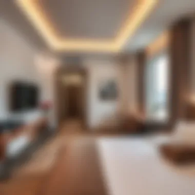 Cozy Room Rental in Al Barsha South A cozy room rental in Al Barsha South showcasing modern decor