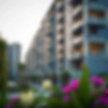 Modern Residential Buildings in Sharjah Garden City Modern residential buildings reflecting contemporary design in Sharjah Garden City